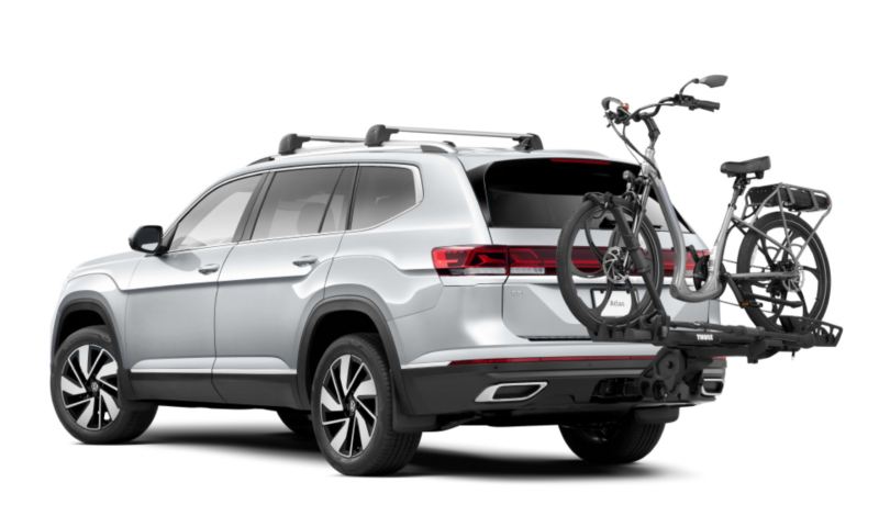 Vw atlas hitch bike on sale rack